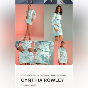 Cynthia Rowley S Cargo Skirt